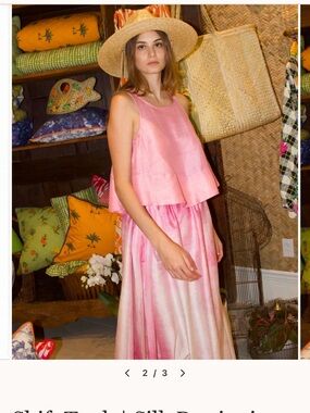 Coniglio Palm Beach Silk Top Size -one size fits alll